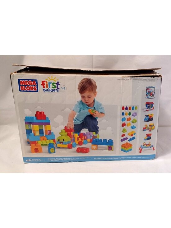 Mega Bloks Other - Mega Bloks First Builders 123 Learning Train Building Blocks Toy 50 Pcs Ages 1-5